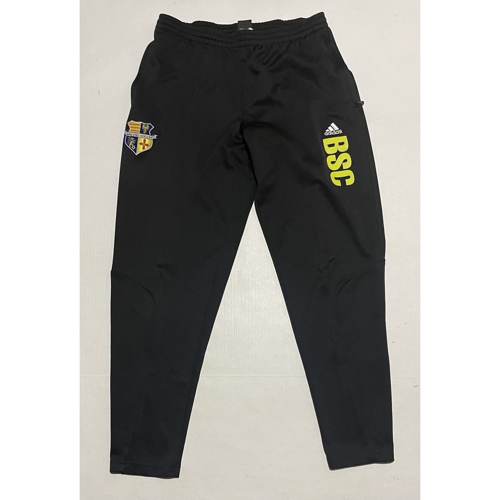 Adidas X Briceno Soccer Club Track Pants Mens Large Black Zip Ankle Athletic BSC